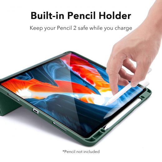 Чехол ESR Rebound Pencil Black для iPad Pro 12.9" (2020 | 2021 | 2022 | M1 | M2)