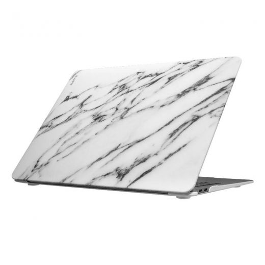 Чохол Laut HUEX ELEMENTS Marble White (LAUT_13MA18_HXE_MW) для MacBook Air 13" (2018)