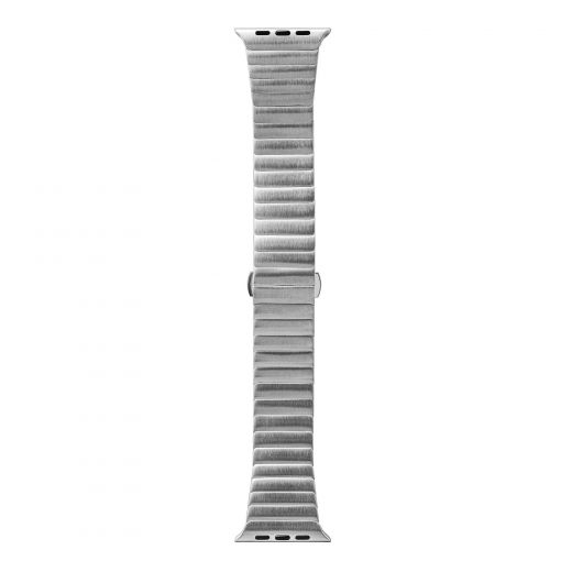 Ремінець LAUT Links Silver (L_AWL_LI_SL) для Apple Watch 45mm | 44mm | 42mm