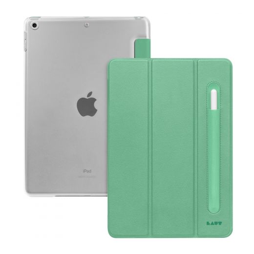 Чехол Laut Huex Folio Pencil Green (L_IPD20_HP_GN) для iPad Air 10.9" 4 | 5 M1 Chip (2022 | 2020)