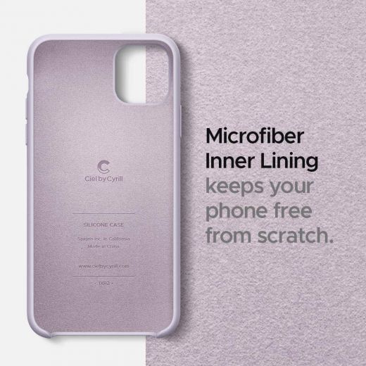 Чехол Ciel by Cyrill Silicone Collection Lavender для iPhone 11 Pro