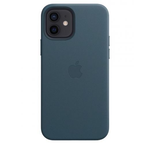 Чехол CasePro Leather Case with MagSafe Baltic Blue для iPhone 12 | 12 Pro