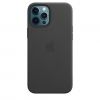 Чехол CasePro Leather Case with MagSafe Black для iPhone 12 Pro Max