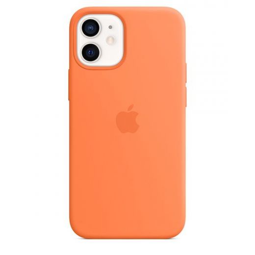 Оригінальний чохол Apple Silicone Case with MagSafe Kumquat для iPhone 12 mini (MHKN3)