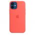Силіконовий чохол CasePro Silicone Case (High Quality) Pink Citrus для iPhone 12 mini