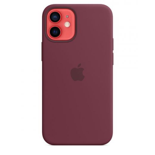 Силиконовый чехол CasePro Silicone Case (High Quality) Plum для iPhone 12 mini