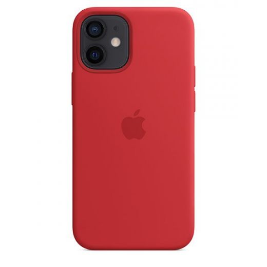 Силіконовий чохол CasePro Silicone Case (High Quality) Red для iPhone 12 mini