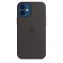 Силиконовый чехол CasePro Silicone Case (High Quality) Black для iPhone 12 mini