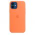 Силиконовый чехол CasePro Sillicone Case with MagSafe Kumquat для iPhone 12 | 12 Pro