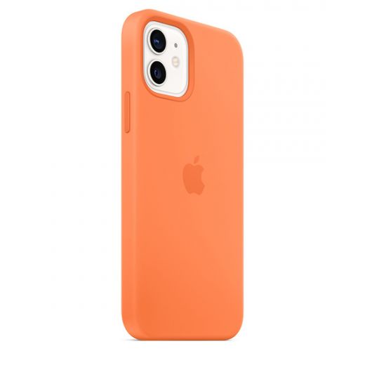 Оригинальный чехол Apple Sillicone Case with MagSafe Kumquat для iPhone 12 | 12 Pro (MHKY3)