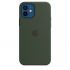 Силиконовый чехол CasePro Sillicone Case with MagSafe Cyprus Green для iPhone 12 | 12 Pro