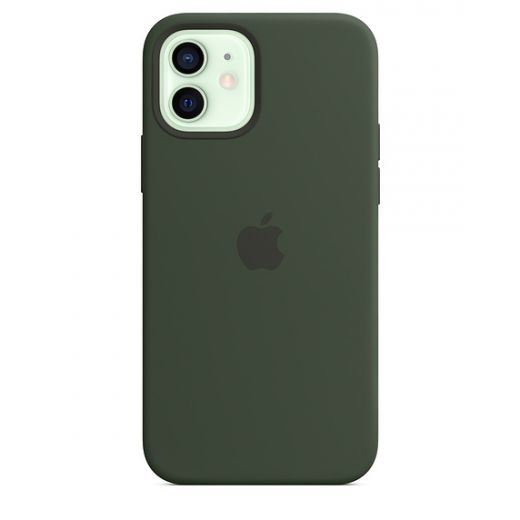 Силіконовий чохол CasePro Sillicone Case with MagSafe Cyprus Green для iPhone 12 | 12 Pro