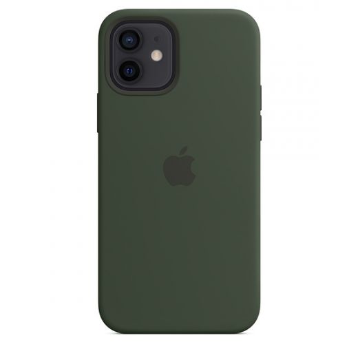 Силиконовый чехол CasePro Sillicone Case (High Quality) Cyprus Green для iPhone 12 | 12 Pro