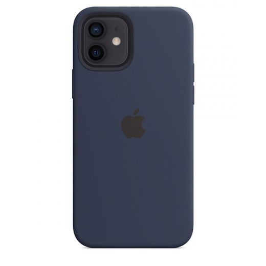 Силиконовый чехол CasePro Sillicone Case (High Quality) Deep Navy для iPhone 12 | 12 Pro