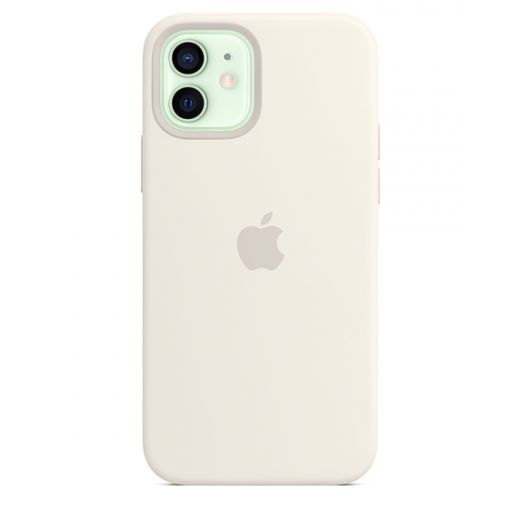 Силиконовый чехол CasePro Sillicone Case White для iPhone 12 | 12 Pro