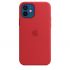 Силіконовий чохол CasePro Sillicone Case with MagSafe Red для iPhone 12 | 12 Pro
