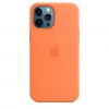 Оригинальный чехол Apple Sillicone Case with MagSafe Kumquat для iPhone 12 Pro Max (MHL83)
