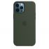 Силиконовый чехол CasePro Sillicone Case with MagSafe Cyprus Green для iPhone 12 Pro Max
