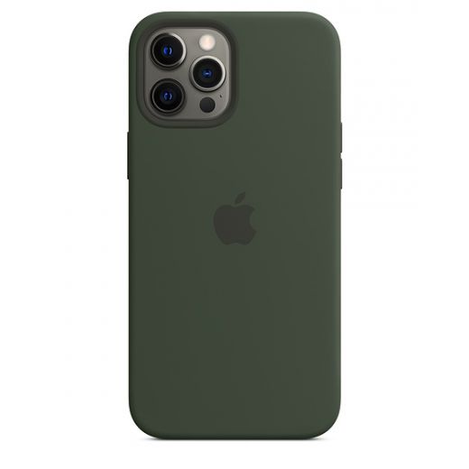 Силіконовий чохол CasePro Sillicone Case (High Quality) Cyprus Green для iPhone 12 Pro Max