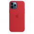 Силіконовий чохол CasePro Sillicone Case (High Quality) Red для iPhone 12 Pro Max