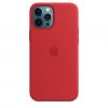Силиконовый чехол CasePro Sillicone Case with MagSafe Red для iPhone 12 Pro Max