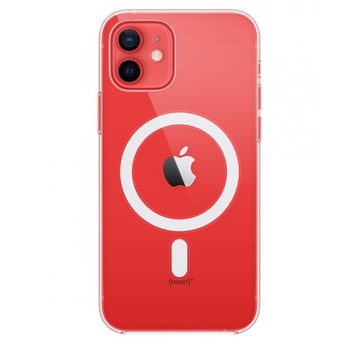 Оригинальный чехол Apple Clear Case with MagSafe для iPhone 12 | 12 Pro (MHLM3)