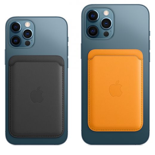 Оригинальный кожаный кошелек Apple MagSafe Baltic Blue (MHLQ3) для iPhone 12 | 13