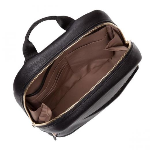 Рюкзак Knomo Mini Mount Leather Backpack 10" Black (KN-120-405-BLK)