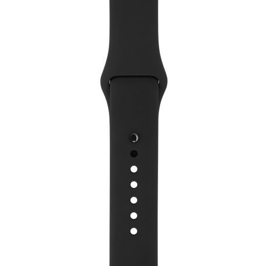 Ремешок Apple Watch Sport Band 42/44mm Black (MJ4N2)