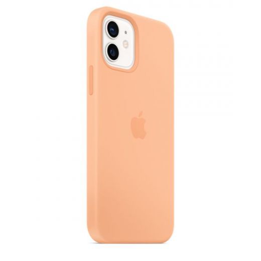Оригінальний чохол Apple Sillicone Case with MagSafe Cantaloupe для iPhone 12 | 12 Pro (MK023)