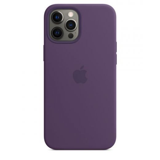 Оригинальный чехол Apple Sillicone Case with MagSafe Amethyst для iPhone 12 Pro Max (MK083)