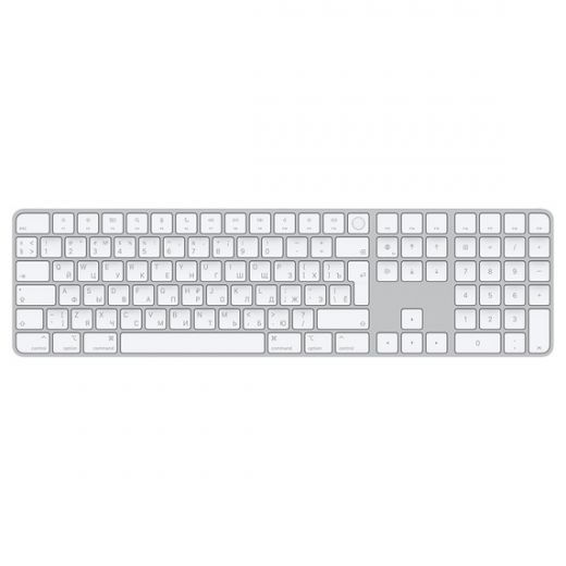Клавіатура Apple Magic Keyboard with Touch ID and Numeric Keypad (MK2C3RS/A)
