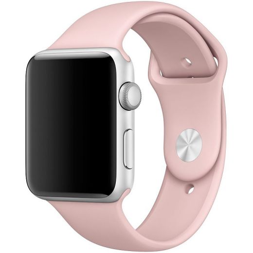 Ремешок Apple Watch Sport Band 42/44mm Pink Sand (MNJ92)