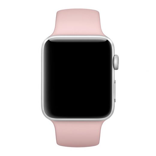 Ремінець Apple Watch Sport Band 42/44mm Pink Sand (MNJ92)