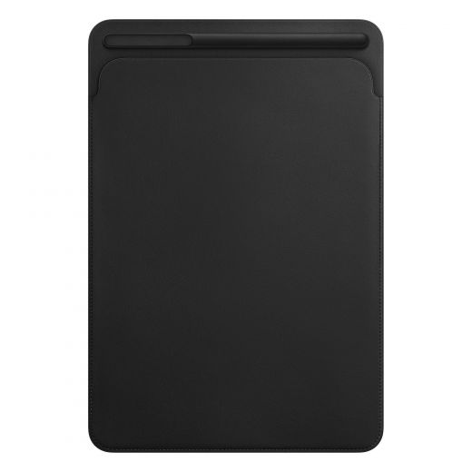Чехол Apple Leather Sleeve Black для iPad Pro 10.5" (2017) (MPU62)