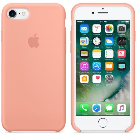 Чехол Apple Silicone Case Flamingo (MQ592) для iPhone 7