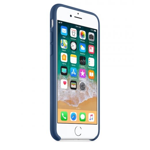 Чехол Apple Silicone Case Blue Cobalt (MQGN2) для iPhone 8/7