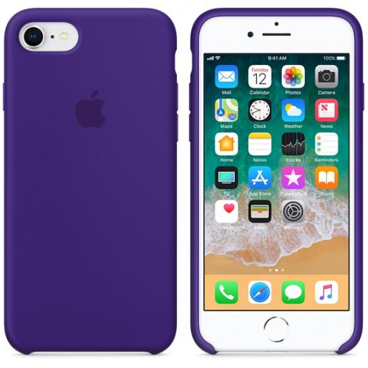 Чехол Apple Silicone Case Ultra Violet (MQGR2) для iPhone 8/7