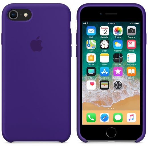 Чохол Apple Silicone Case Ultra Violet (MQGR2) для iPhone 8/7