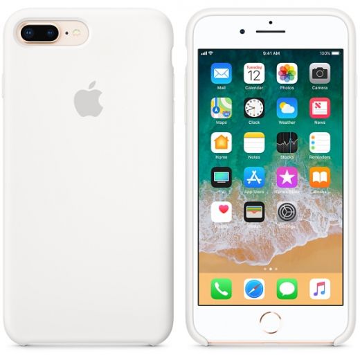 Чехол Apple Silicone Case White (MQGX2) для iPhone 8 Plus / 7 Plus