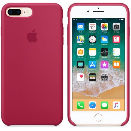 Чохол Apple Silicone Case Rose Red (MQH52) для iPhone 8 Plus / 7 Plus