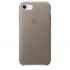 Чехол Apple Leather Case Taupe (MQH62) для iPhone 8/7