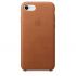 Чехол Apple Leather Case Saddle Brown (MQH72) для iPhone 8/7