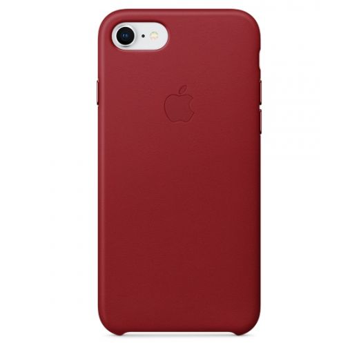 Чохол Apple Leather Case (PRODUCT) Red (MQHA2) для iPhone 8/7
