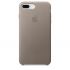 Чохол Apple Leather Case Taupe (MQHJ2) для iPhone 8 Plus / 7 Plus