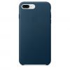 Чохол Apple Leather Case Cosmos Blue (MQHR2) для iPhone 8 Plus / 7 Plus