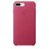 Чохол Apple Leather Case Pink Fuchsia (MQHT2) для iPhone 8 Plus / 7 Plus