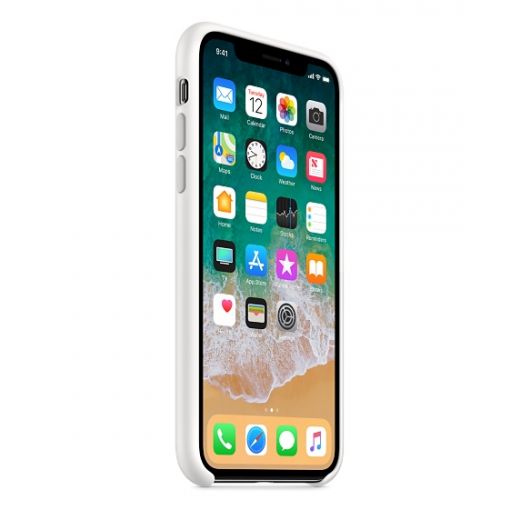 Чехол Apple Silicone Case White (MQT22) для iPhone X