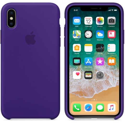 Чохол Apple Silicone Case Ultra Violet (MQT72) для iPhone X