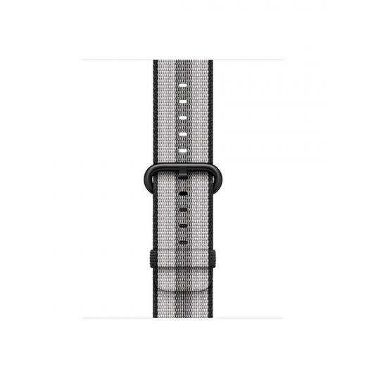 Ремешок Apple Watch Woven Nylon Band 38/40mm Black (MQV92)